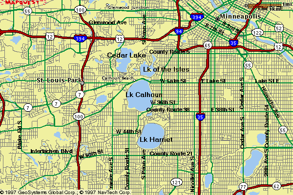 The Lakes Map