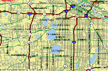 The Lakes Map