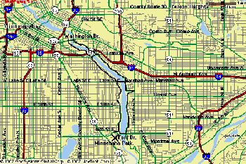 River Road Map